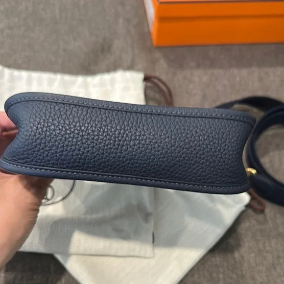 Hermès Evelyne TPM 16 Indigo Blue - Picture 10 of 12
